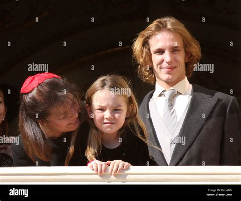 Princess Caroline Of Hanover L Her Daughter Princess Alexandra Of