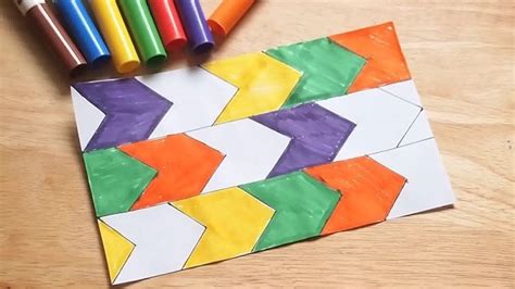 Easy Tessellation Patterns To Draw For Kids Anywheregulf