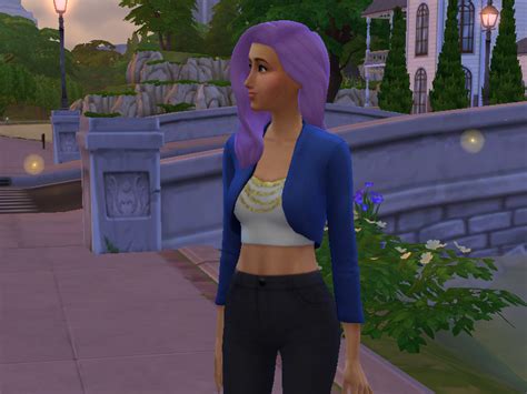 The Sims Resource Purple Hair Recolor