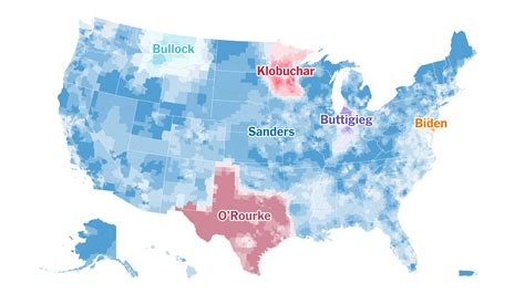 Detailed Maps Of The Donors Powering The 2020 Democratic Campaigns
