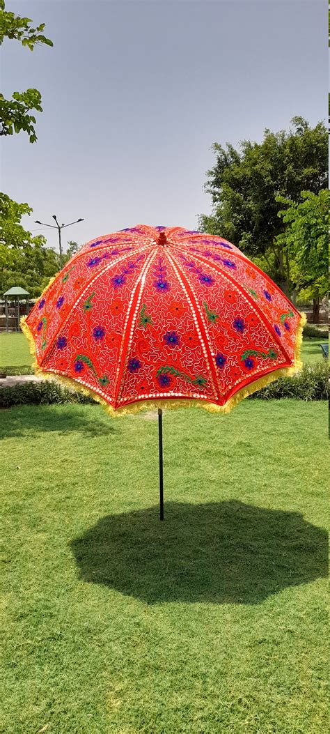 Unique Decorative Garden Umbrella Luxury Multi Branches Art Etsy