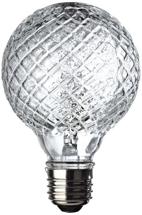 Westinghouse 40 Watt Faceted Halogen G25 Globe Vanity Bulb 6h729