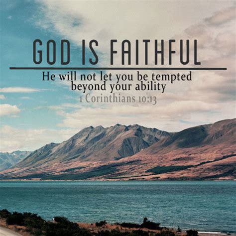 His faithfulness is a shield and buckler. God is faithful - SermonQuotes