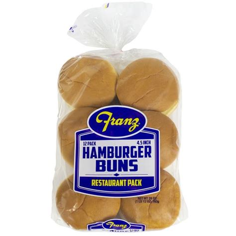 Franz Hamburger Buns 4 12 Inch Us Foods Chefstore