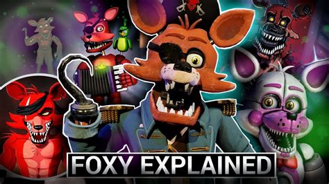 Fnaf Animatronics Explained Foxy Five Nights At Freddys Facts