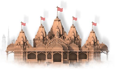 Abu Dhabi First Hindu Temple Baps Hindu Mandir Final Design First