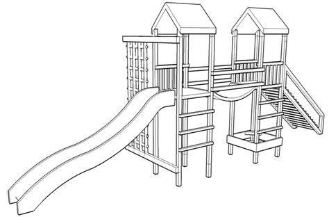 Playground Slide Drawing At Getdrawings Free Download