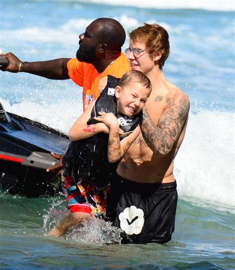 justin bieber spotted at the beach in barbados with his brother jaxon favorite person justin