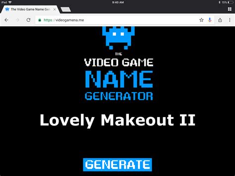 Pin By Anthony Iannotti On Video Game Name Generator Video Game Name