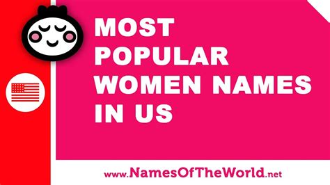 Most Popular Women Names In Usa Top Names Namesoftheworld