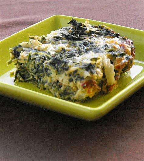 Using cottage cheese and feta instead of cream cheese and cheddar cheese in this recipe saves fat and calories, but gives a similar taste and texture. Spinach Casserole - Cook Diary