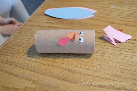 Make Turkey Placeholders From Toilet Paper Rolls A Kids