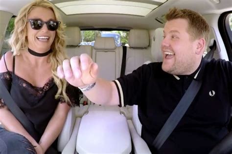 Watch Britney Spears And James Corden Sing Their Hearts Out To Toxic In Carpool Karaoke Preview