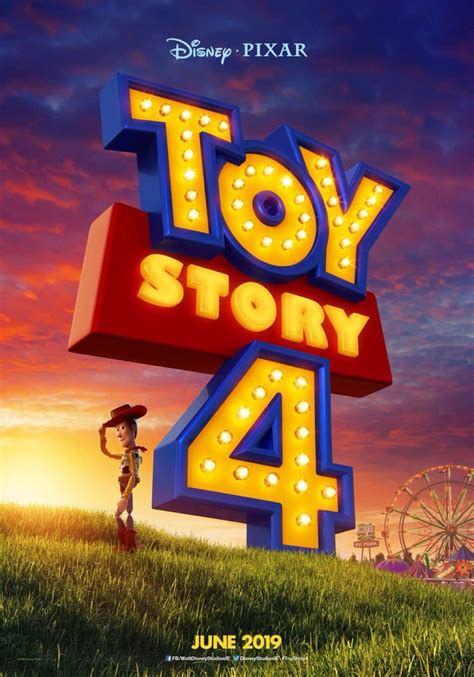 International Toy Story 4 Teaser Poster Shows Woody Outside An Rv