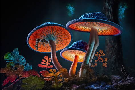 The Enchanted Forest Of Mystical Mushrooms