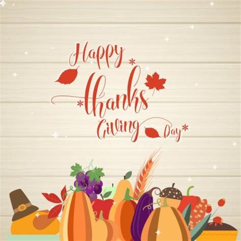35 Thanksgiving Vector Graphics And Greeting Templates Super Dev