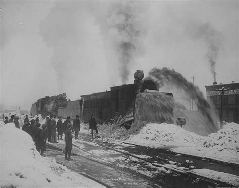 The Idea Behind The Rotary Snowplow Train Was