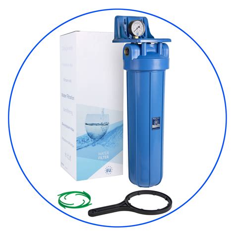 20 Inch Big Blue Water Filter Housing Fh20b1 B Wb Aquafilter