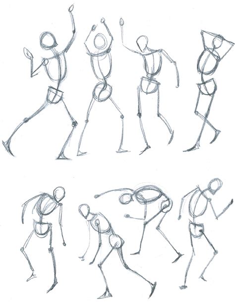 How To Draw Human Figure For Beginners Pencil Sketch