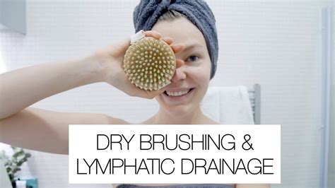 Dry Brushing And Lymphatic Massage Youtube