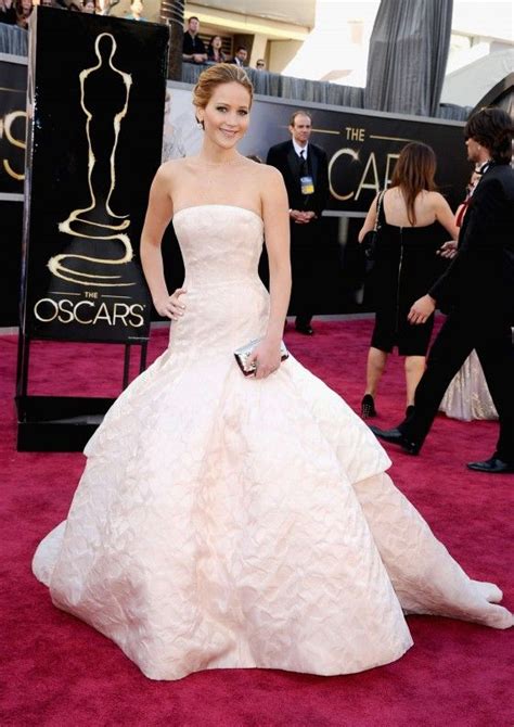 Jennifer Lawrence En Los Premios Oscar 2013 Oscar Red Carpet