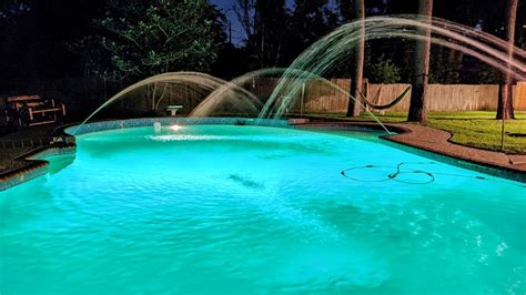 Pool Fountain Smart Pool Jet Youtube