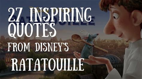 Ratatouille Movie Disney Quotes Famous Quotes Short Stories