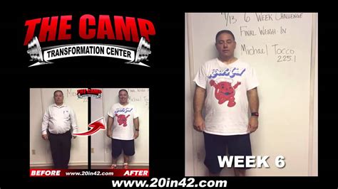 Lancaster Fitness 6 Week Challenge Result Michael Tocco Youtube