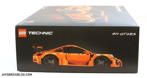 Unboxing The Lego Technic 42056 Porsche 911 Gt3 Rs Jays Brick Blog