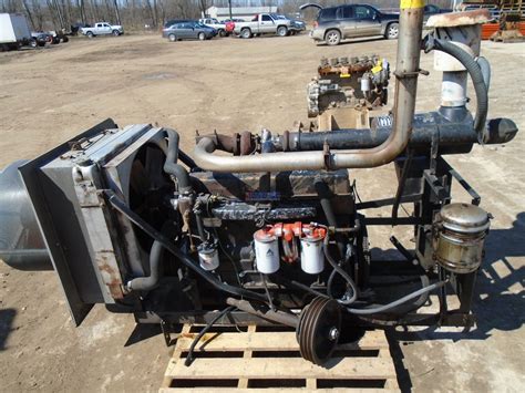 R F Engine Allis Chalmers 649t Engine Complete Good Running A 49 09606
