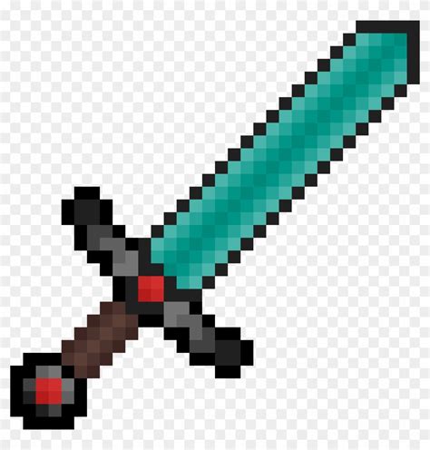 Ruby Gem Sword Minecraft Stone Sword Texture Clipart 5313138 Pikpng