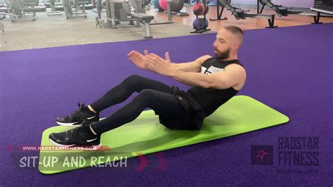 Radstar Fitness Sit Up And Reach Core Exercise Youtube