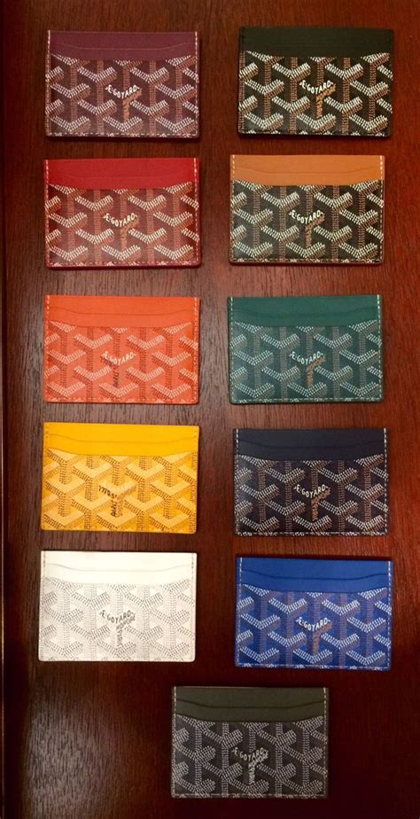 It is a genuine product. Saint Sulpice Card Case | Goyard card holder, Goyard, Goyard wallet
