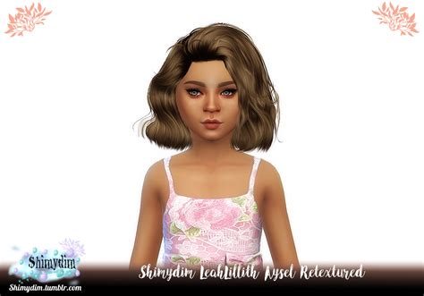 Shimydim Sims S4 Leahlillith Aysel Retexture Child Naturals