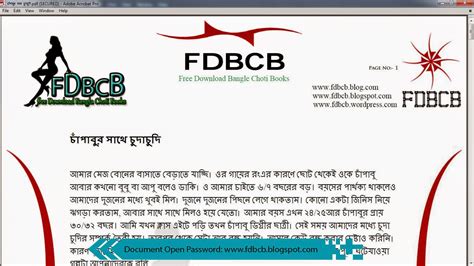 Bangla Choti Pdf Book Singlprofiles