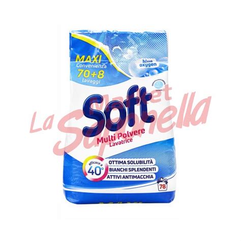Detergent Pulbere Clasic Blue Oxygen Soft 4 680 Kg 78 Spalari
