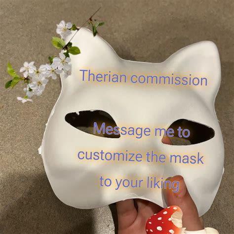 Therian Mask Coyote Etsy
