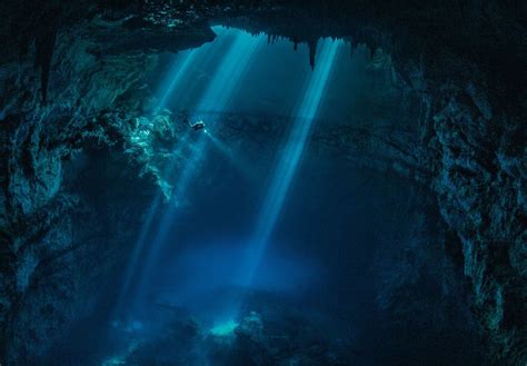 Underwater Grotto Wallpaper