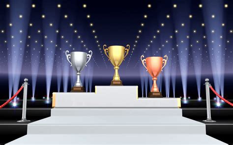 Free Download Podium Prize Trophy Cup Fa4 Hd Motion Background