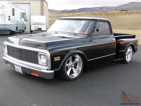 1972 69 70 Chevy C10 Stepside Pickup Truck Chopped Bagged 20s Beautiful