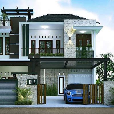 Desain rumah sederhana 2 lantai dengan model tropis ini juga bisa diterapkan di lahan 6×12. Desain Rumah Sederhana Dengan Biaya Murah Ukuran 5 X 10 ...