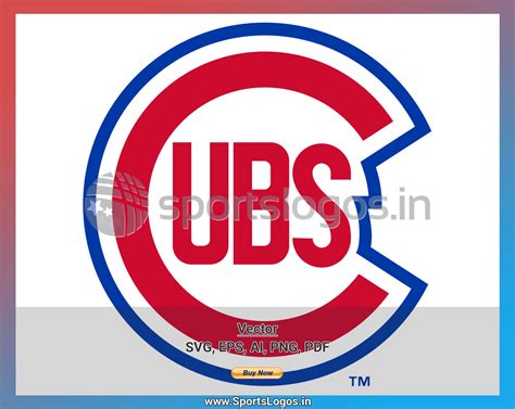 Chicago Cubs Baseball Sports Vector Svg Logo In 5 Formats