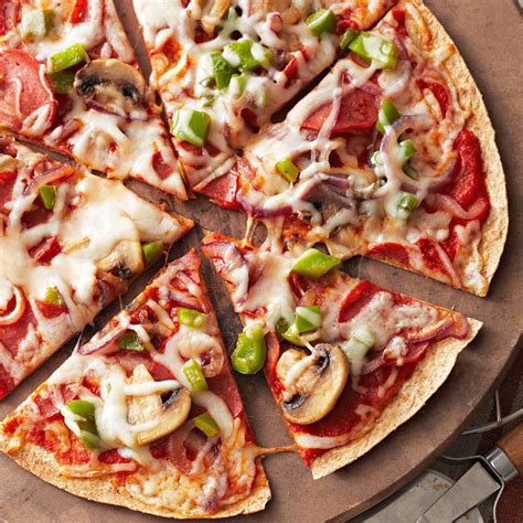 Submitted 4 hours ago by originalarcmoon. Thin-Crust Pepperoni and Vegetable Pizza Recipe - EatingWell