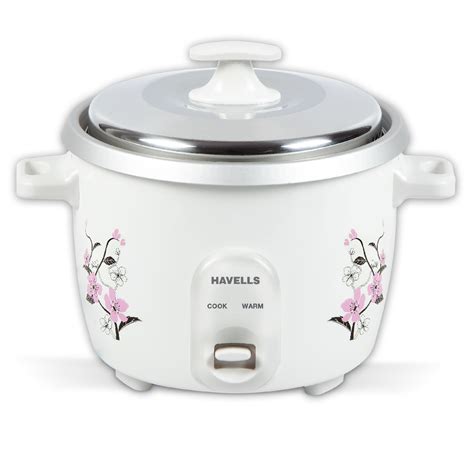 Capacitylitre 18l Havells E Cook Plus Rice Cooker 700w White At Best Price In Balasore