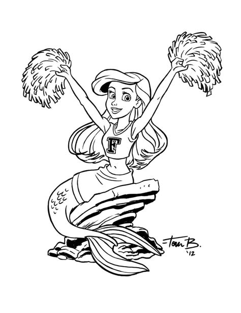 Cheer Arielinks Disney Princess Fan Art 29550705 Fanpop