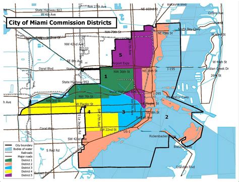 City Of Miami Map Boundaries