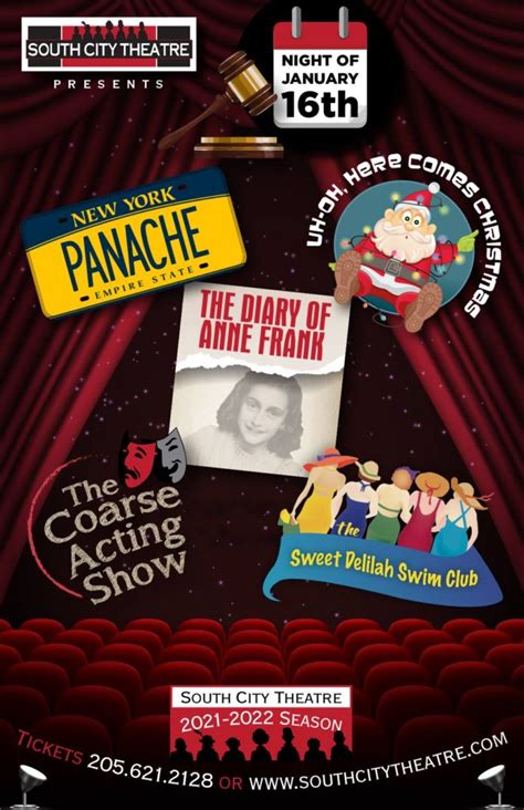 Announcing Our 2021 2022 Season South City Theatre