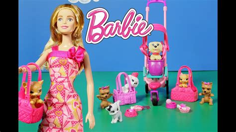 Barbie And Pets Barbie Pets Are Fun Playset Youtube