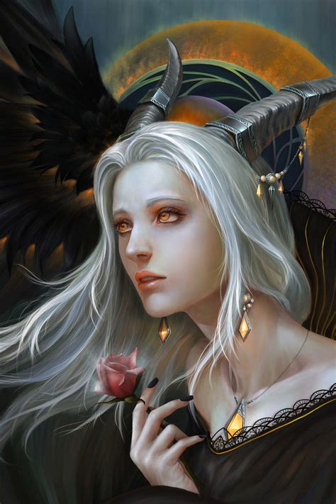 640x960 Demon Fantasy iPhone 4, iPhone 4S HD 4k Wallpapers ...