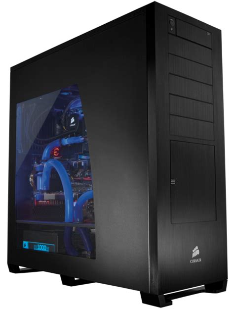 Maboto Desktop Computer Case Atx Full View Side Transparent Rgb Pc Case